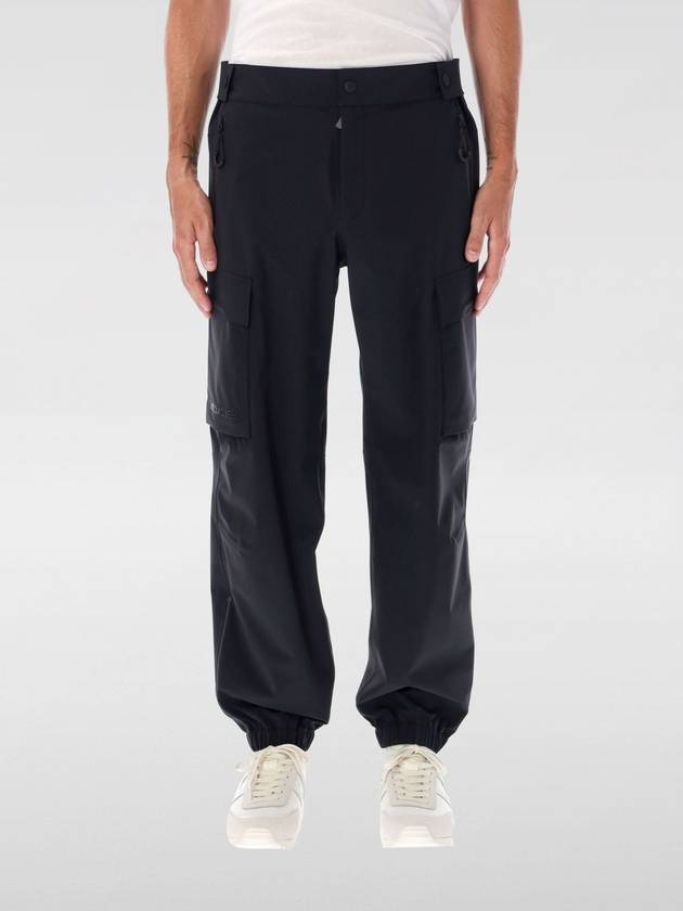 Grenoble Cargo Straight Pants Black - MONCLER - BALAAN 2