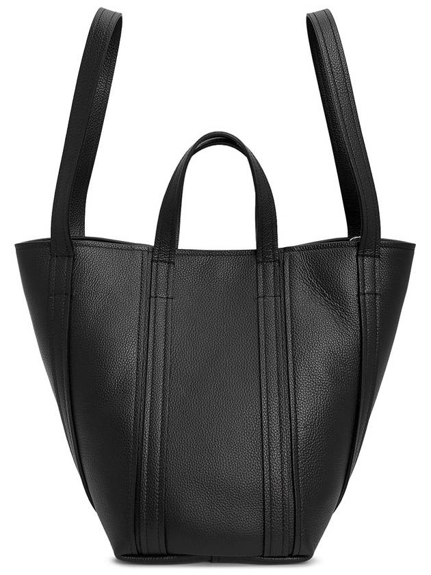 Calfskin Everyday Tote Bag Black - BALENCIAGA - BALAAN 5