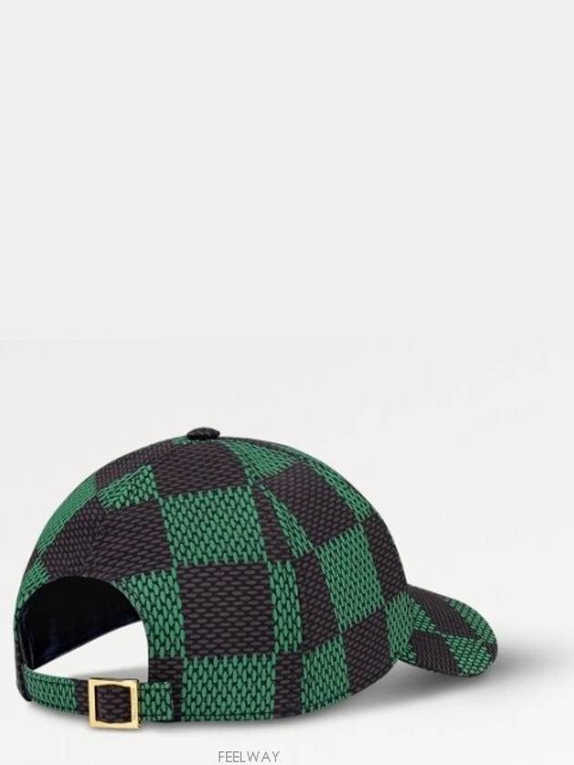 Damier Pop Ball Cap Green - LOUIS VUITTON - BALAAN 4