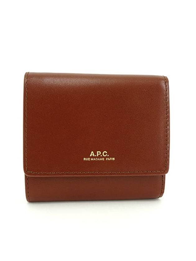 Lois Half Wallet Brown - A.P.C. - BALAAN 1