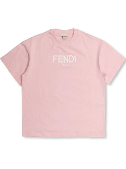 Kids T Shirt JUI1377AJF1N16 Pink - FENDI - BALAAN 2