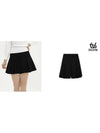 Pleated Qualotte Skirt Shorts DD3WPH371BK - DUVIK - BALAAN 7