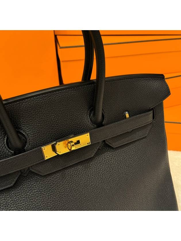 Birkin Bag Togo Skin Black Color 35 - HERMES - BALAAN 5