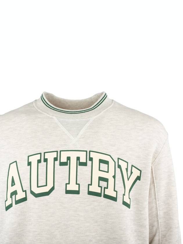 Autry Gray Compact Jersey Sweatshirt - AUTRY - BALAAN 3