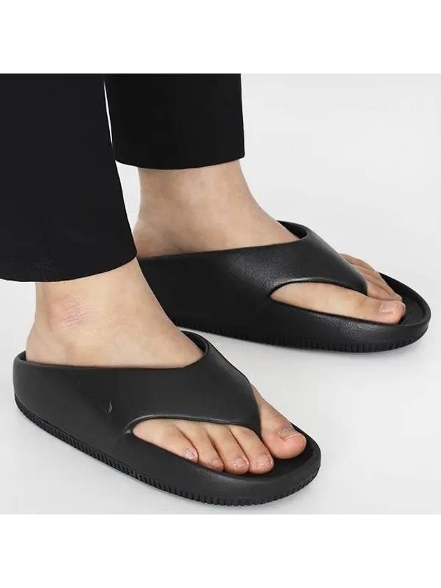 Calm Swoosh Flip Flops Black - NIKE - BALAAN 2