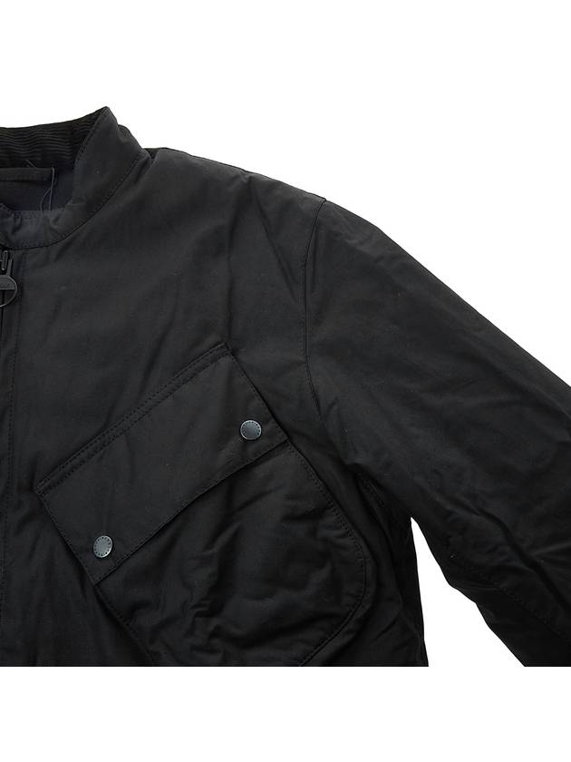 Harlem Pocket Jacket Black - BARBOUR - BALAAN.