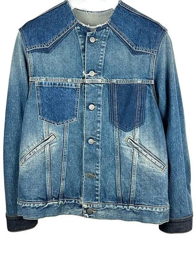 Back Stitch Vintage Denim Jacket Blue - MAISON MARGIELA - BALAAN 2