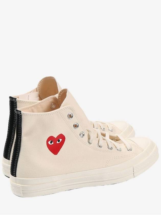 Chuck 70 High Top Sneakers Ivory - COMME DES GARCONS - BALAAN 4