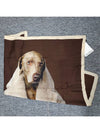 Carreteddydog Silk Muffler Brown - MAX MARA - BALAAN 5