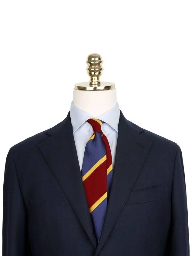 Preppy Block Regimental Tie - MANNERGRAM - BALAAN 5