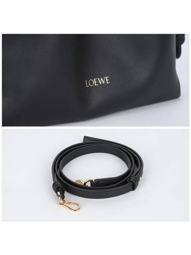 Black Mini Flamenco pouch JP2 - LOEWE - BALAAN 5