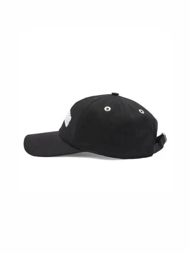 Embroided Logo Ball Cap Black - AMI - BALAAN 4