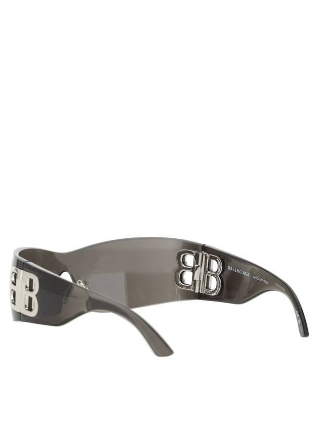 Eyewear Bossy Mask Sunglasses Black - BALENCIAGA - BALAAN 4