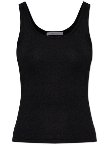 Max Mara Cashmere Top, Women's, Black - MAX MARA - BALAAN 1