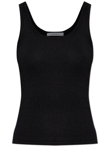 Max Mara Cashmere Top, Women's, Black - MAX MARA - BALAAN 1