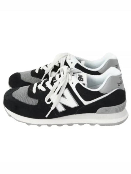 574 Legacy Low Top Sneakers Black - NEW BALANCE - BALAAN 2