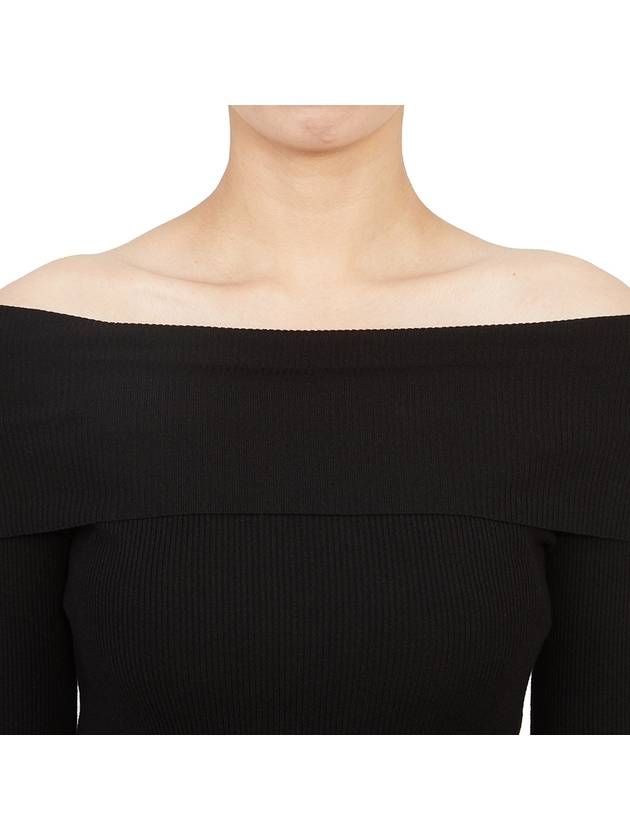 63610637650 BASILIO 006 Women s off shoulder knit sweater slim fit - MAX MARA - BALAAN 8