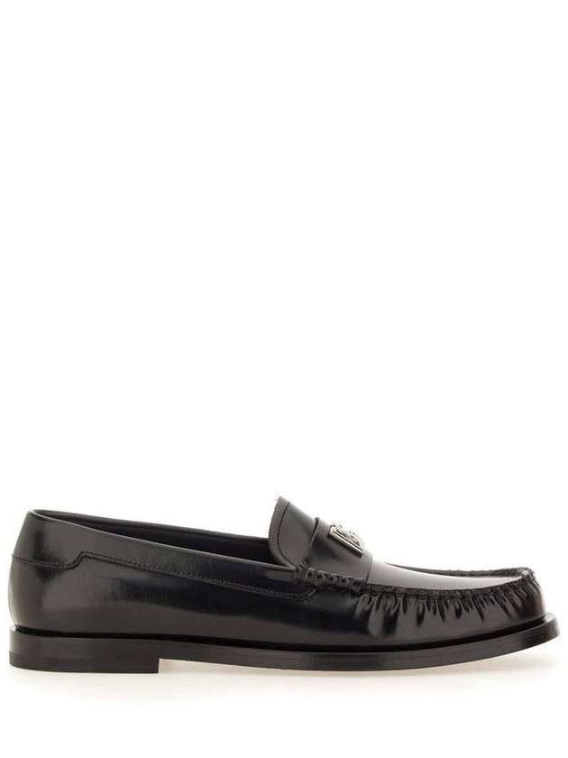 Dolce & Gabbana Loafer With Logo - DOLCE&GABBANA - BALAAN 1