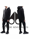 Classic Bunny Zip Up Hoodie White Lining Black - MOOSE KNUCKLES - BALAAN 2