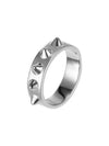 Band Stainless Steel Ring Silver - DIESEL - BALAAN 2