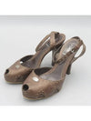 Smith Market Used Luxury Brown Shoes Women s - FENDI - BALAAN 4