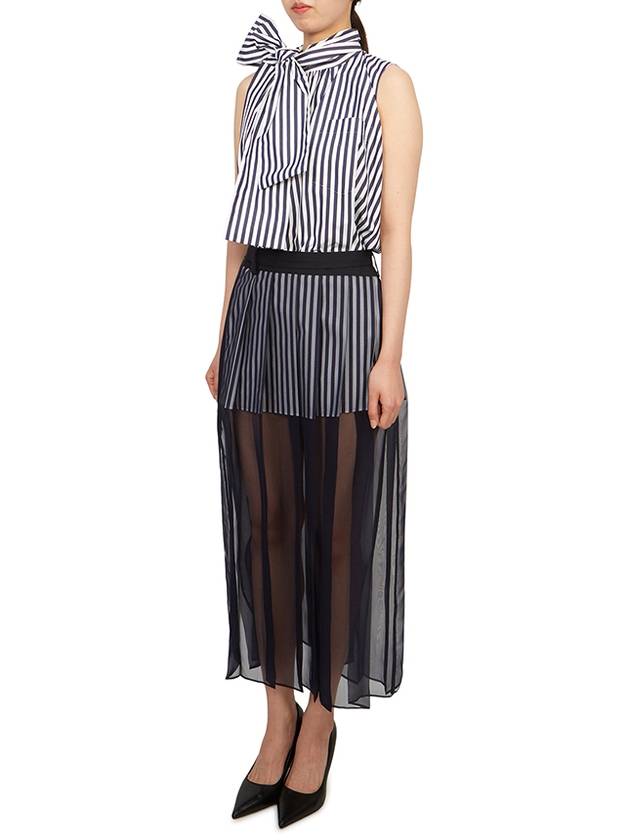 2407254 246 Women s sleeveless long dress - SACAI - BALAAN 4