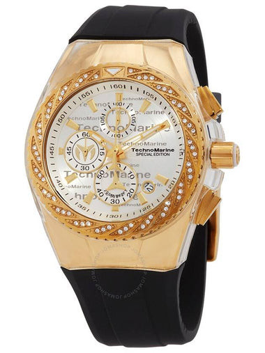 Technomarine Special Edition Cruise Glitz Chronograph Quartz White Dial Men's Watch TM-117002 - TECHNOMARINE - BALAAN 1