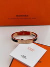 Mini Clic Kelly Bracelet Gold Black - HERMES - BALAAN 3