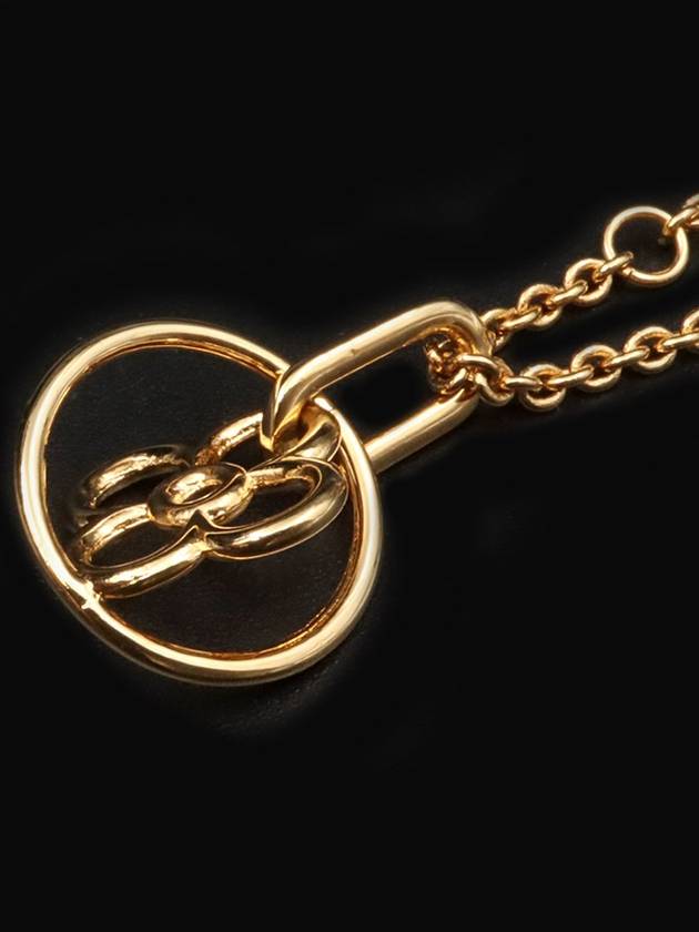 Gold LV Flower Twiggy Necklace - LOUIS VUITTON - BALAAN 8