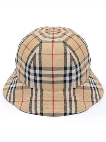 Vintage Check Nylon Bucket Hat Archive Beige - BURBERRY - BALAAN 2