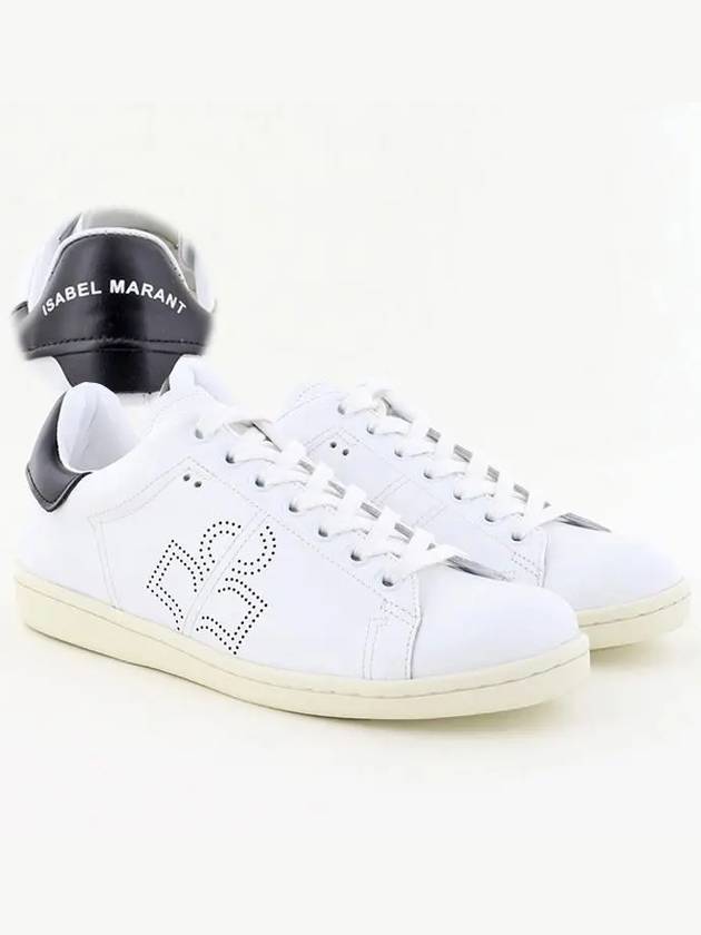 Bart Logo Low Top Sneakers White - ISABEL MARANT - BALAAN 2