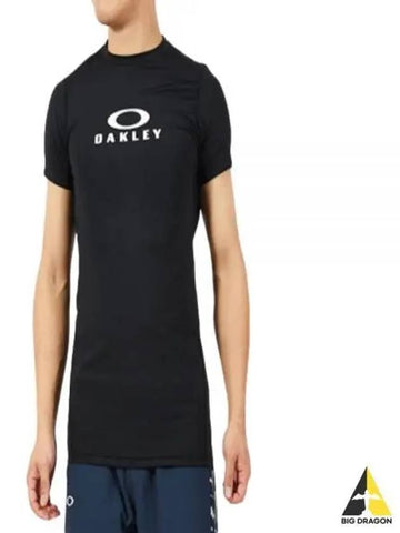 TECHNICAL BASE LAYER SS CREW 3 0 FOA405088 BLACKOUT short sleeve - OAKLEY - BALAAN 1