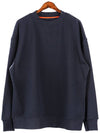 Marine Park Logo Detail Sweatshirt Navy - MOOSE KNUCKLES - BALAAN 2