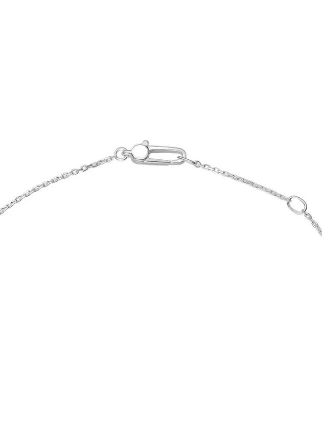 Trademark Heart Pendant Necklace Silver - GUCCI - BALAAN 8