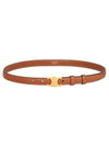 Small Triomphe Belt Tan - CELINE - BALAAN 1