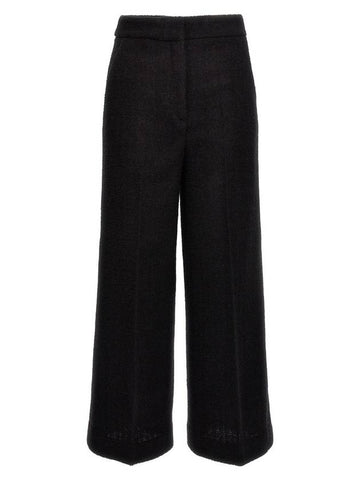 FW 23 24 pants cropped boucle A032254180555 - MOSCHINO - BALAAN 1