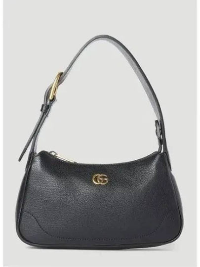 Aphrodite Double G Small Shoulder Bag Black - GUCCI - BALAAN 2