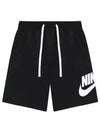 Men's NSW Club Alumni French Terry Shorts Black - NIKE - BALAAN 2