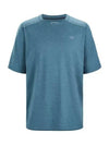 Cormac Crew Neck Short Sleeve T-Shirt Stone Wash Heather - ARC'TERYX - BALAAN 2