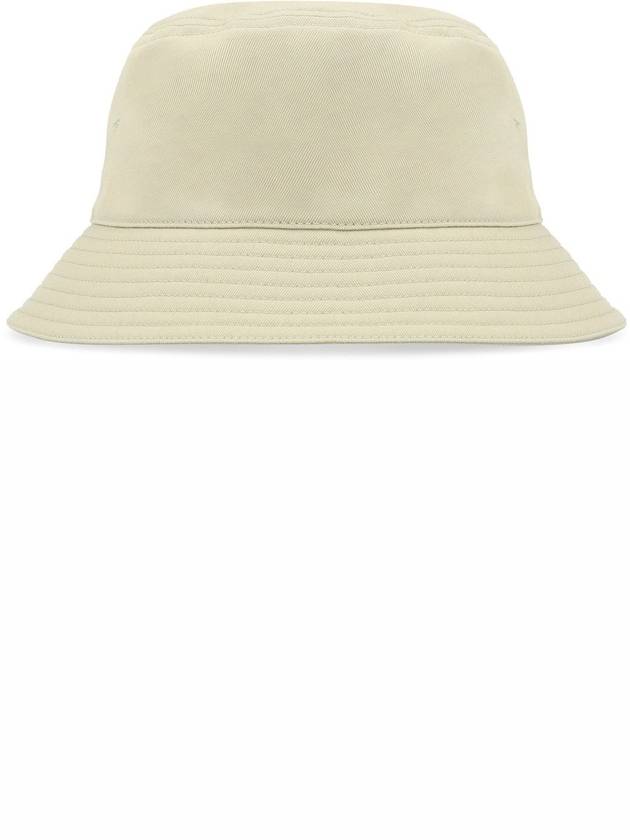 EKD Embroidered Cotton Bucket Hat Beige - BURBERRY - BALAAN 3