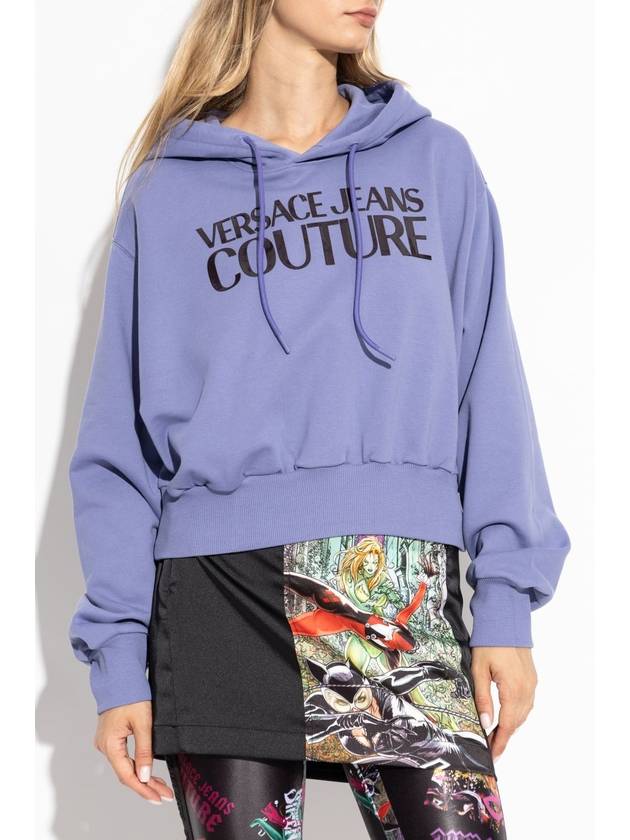 Versace Jeans Couture Hoodie, Women's, Purple - VERSACE - BALAAN 3