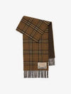 Reversible Check Cashmere Wool Scarf 8097038 - BURBERRY - BALAAN 2