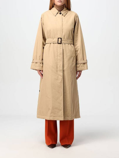 Women's Trafoi Water-Resistant Trench Coat Beige - WEEKEND MAX MARA - BALAAN 2