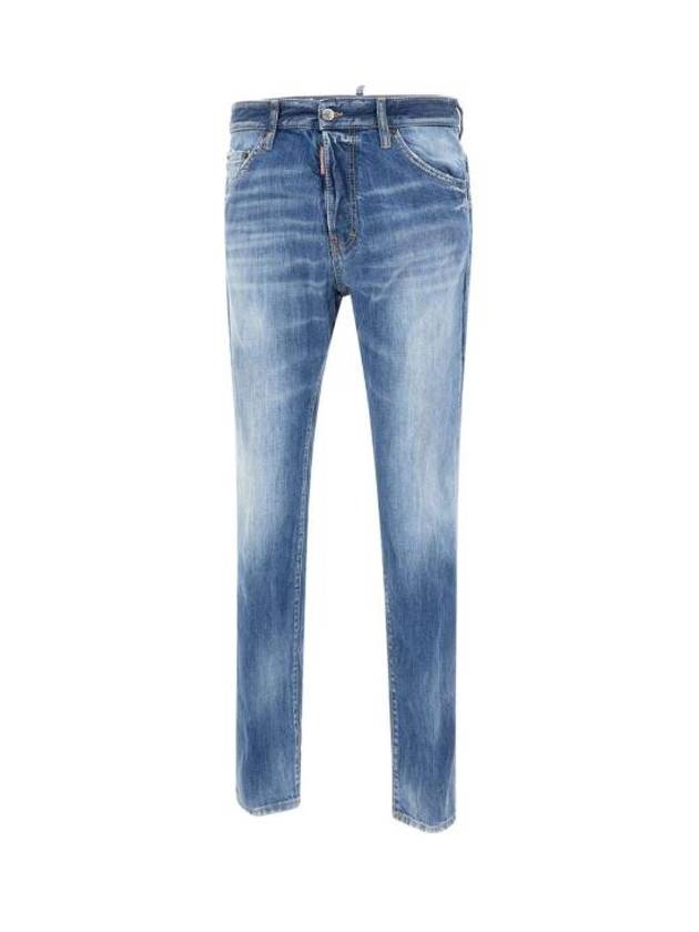 Medium Washing Pocket Layered Cool Guy Jeans Blue - DSQUARED2 - BALAAN 7