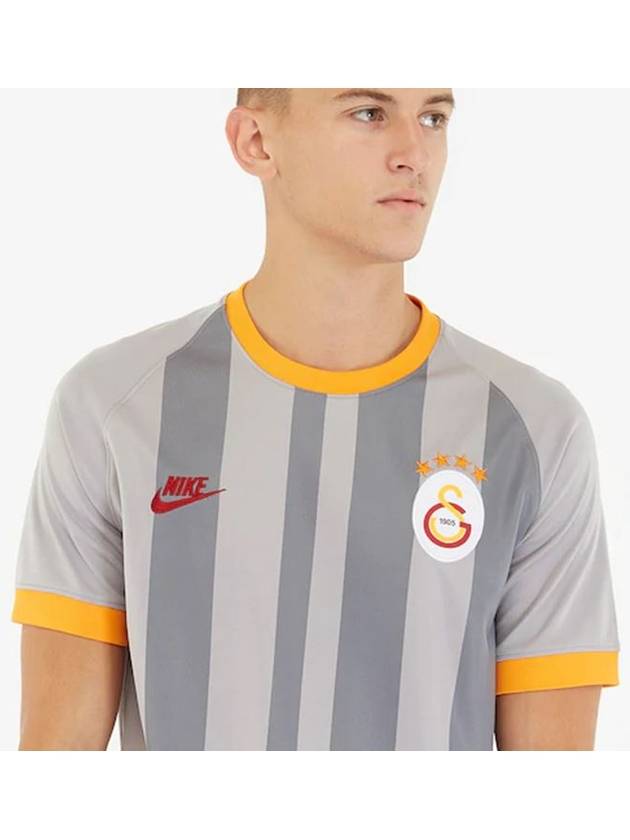 Galatasaray Stadium Third Short Sleeve T-Shirt Grey - NIKE - BALAAN 9