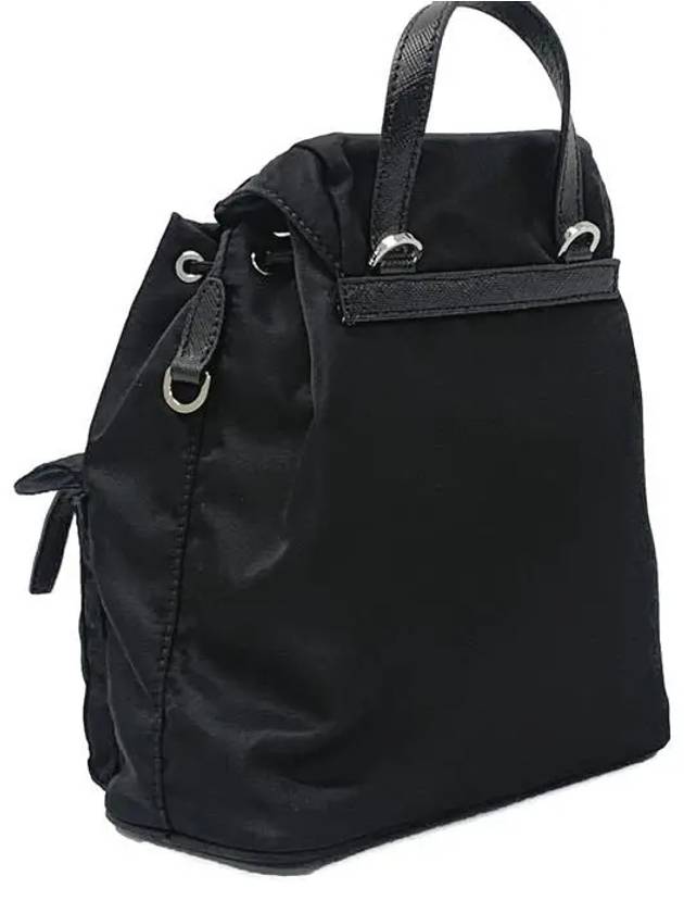 Re-Nylon Mini Backpack Black - PRADA - BALAAN 4