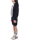 Kids Logo Patch Cotton Zip-Up Jacket Navy - MONCLER - BALAAN 5