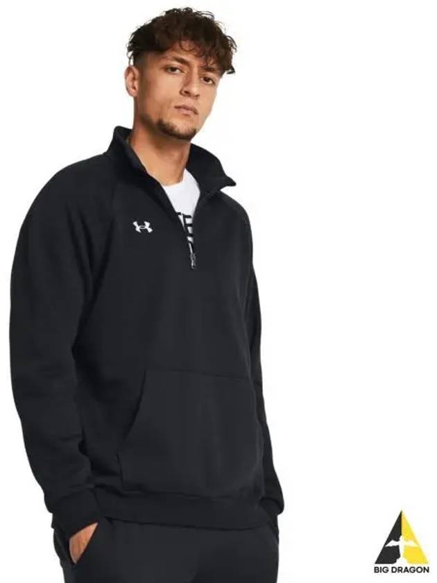 Rival Fleece Zip 1386016 001 - UNDER ARMOUR - BALAAN 1