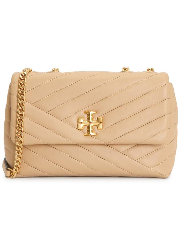 Kira Chevron Convertible Strap Small Shoulder Bag Desert Dune - TORY BURCH - BALAAN 2