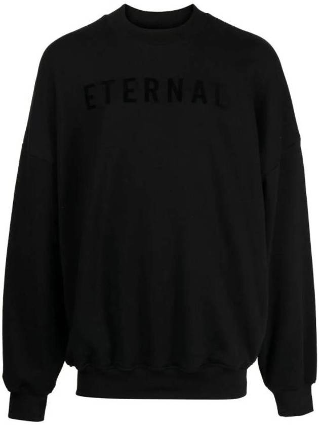 Eternal Cotton Sweatshirt Black - FEAR OF GOD - BALAAN 1